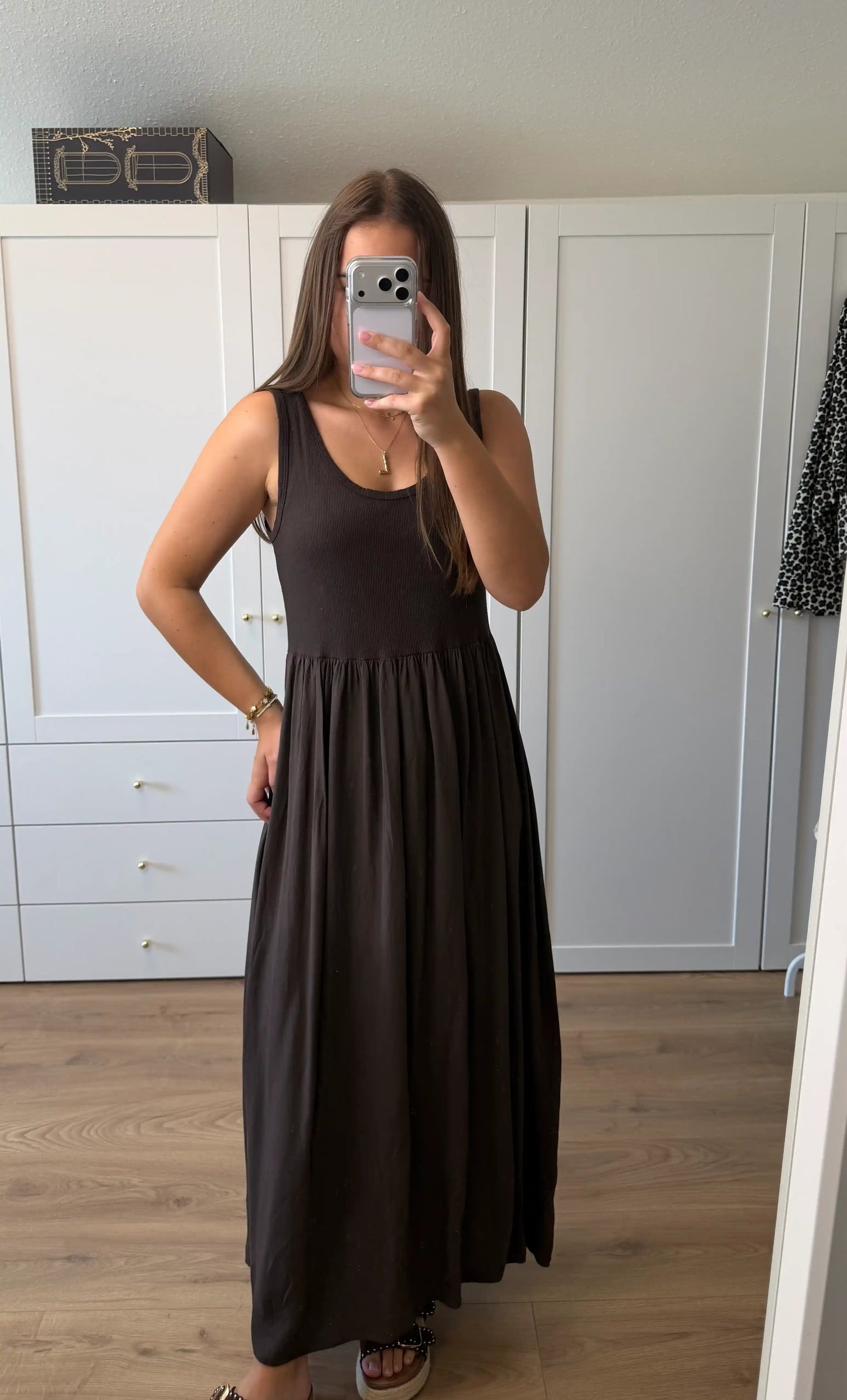 Kleid "Everyday" Schokobraun