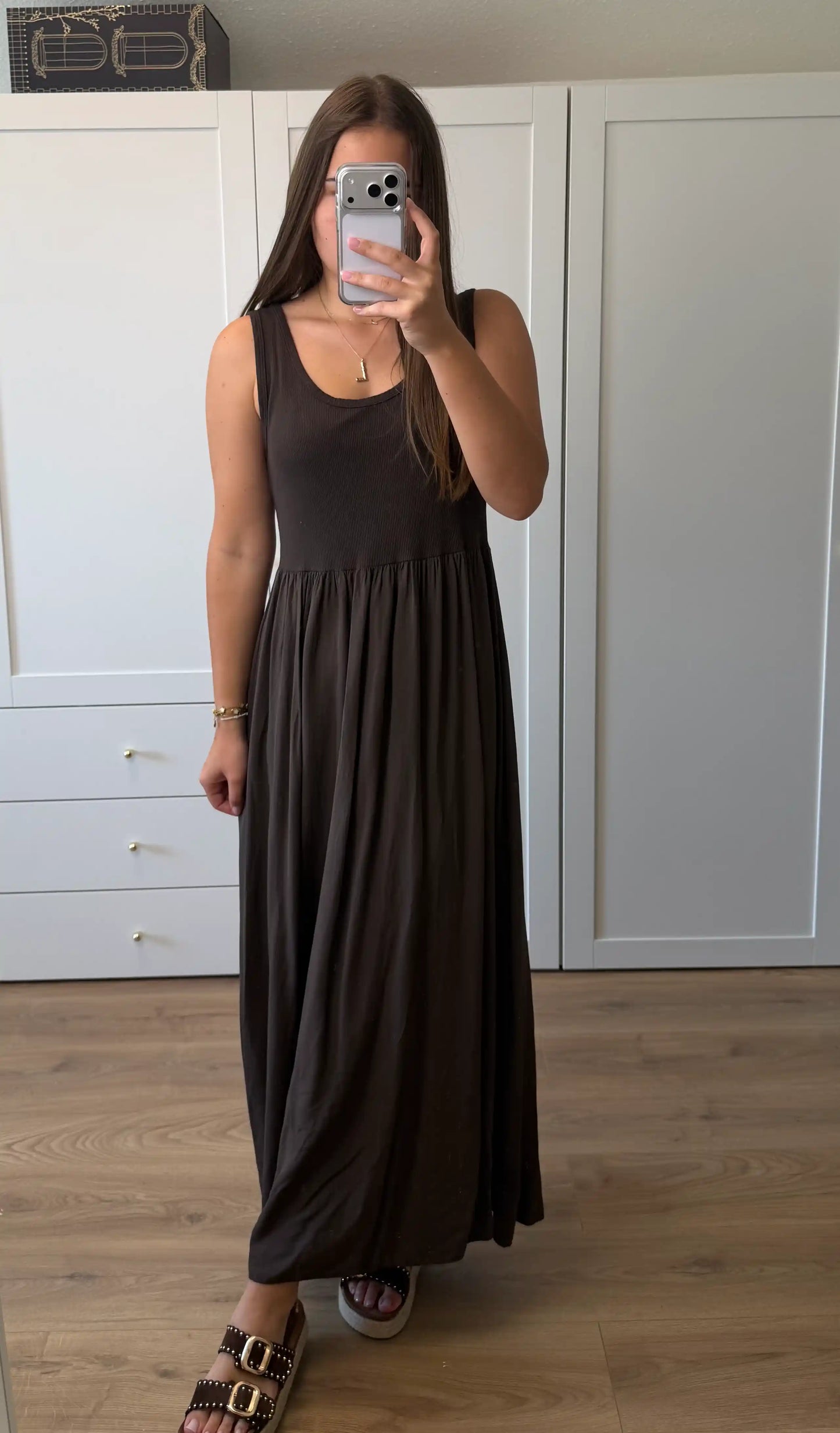 Kleid "Everyday" Schokobraun
