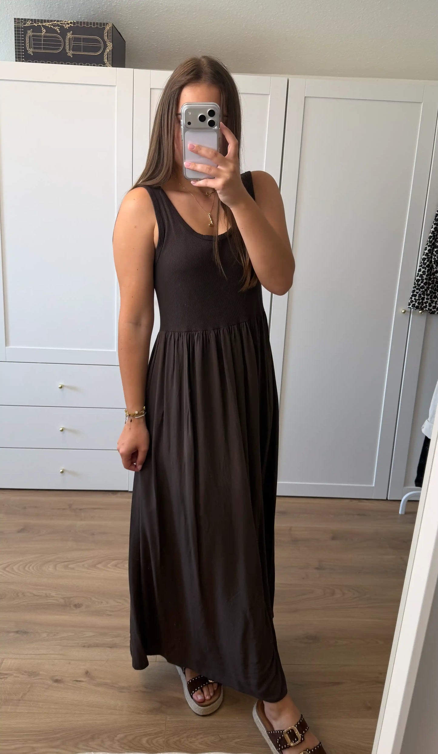 Kleid "Everyday" Schokobraun