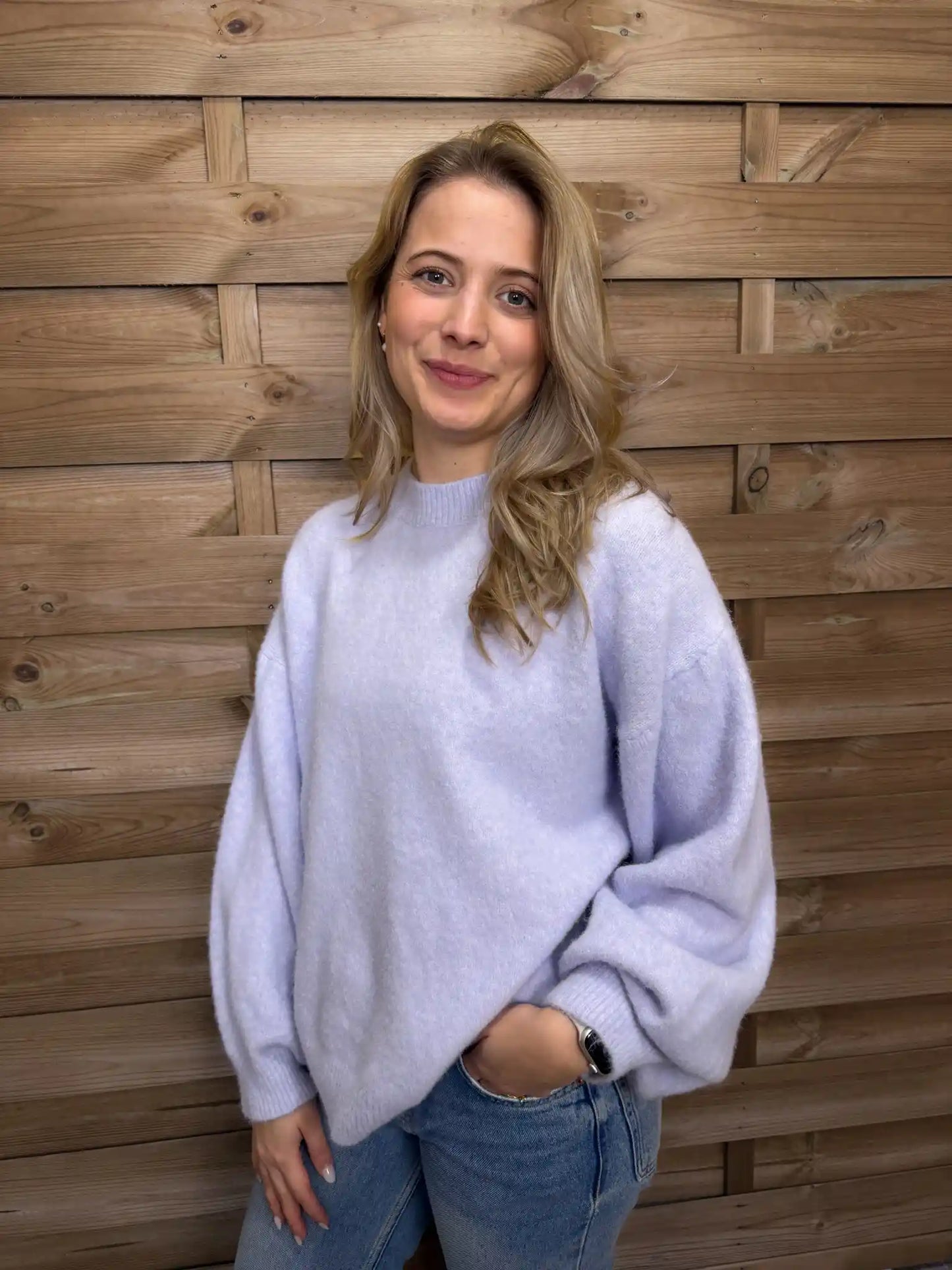 Pullover "Cozy" Flieder