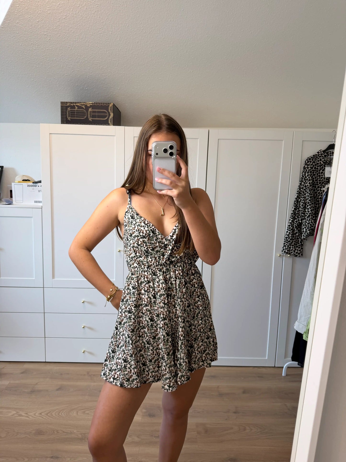 Jumpsuit "Wild Blossom" Grün