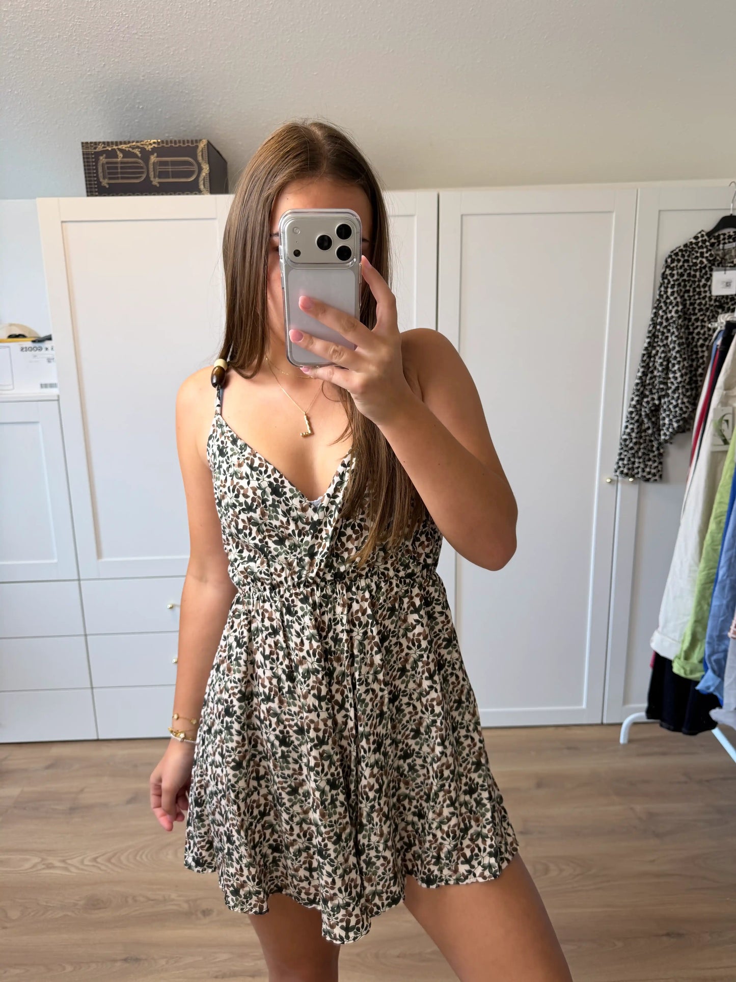 Jumpsuit "Wild Blossom" Grün