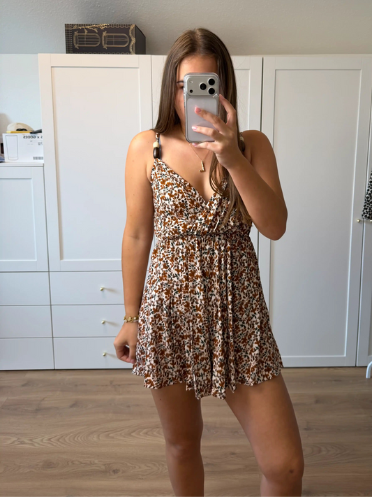 Jumpsuit "Wild Blossom" Braun