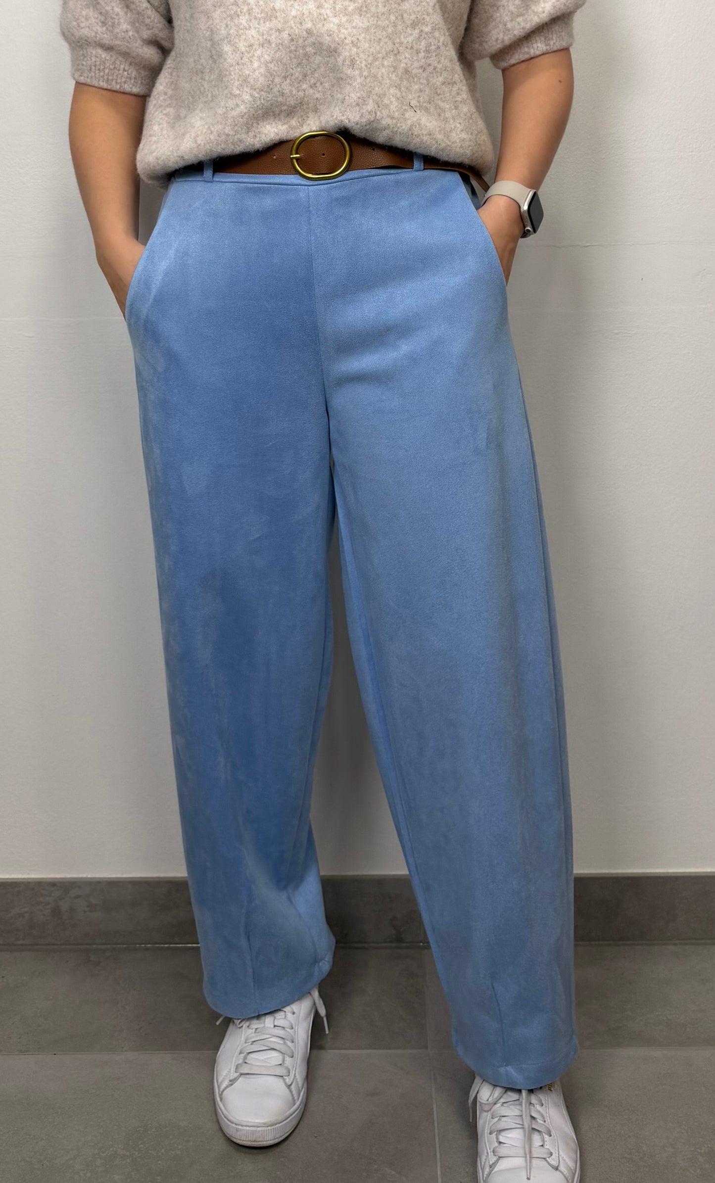 Hose "Baggy" Hellblau