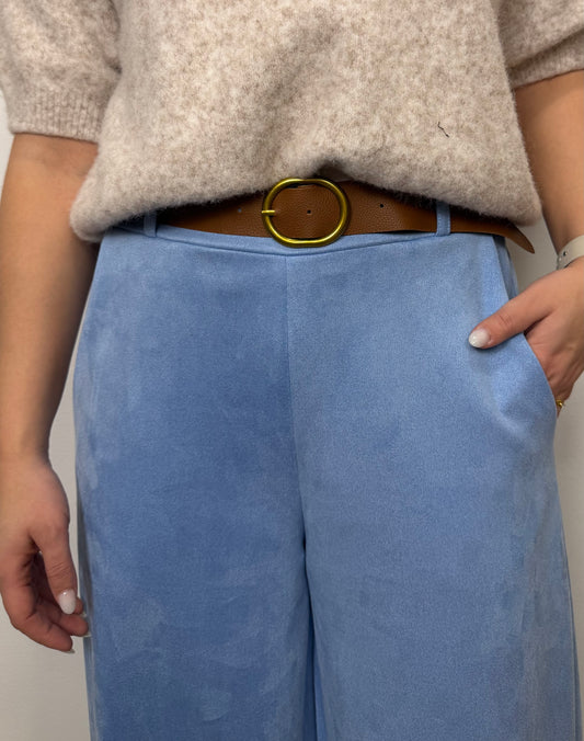 Hose "Baggy" Hellblau