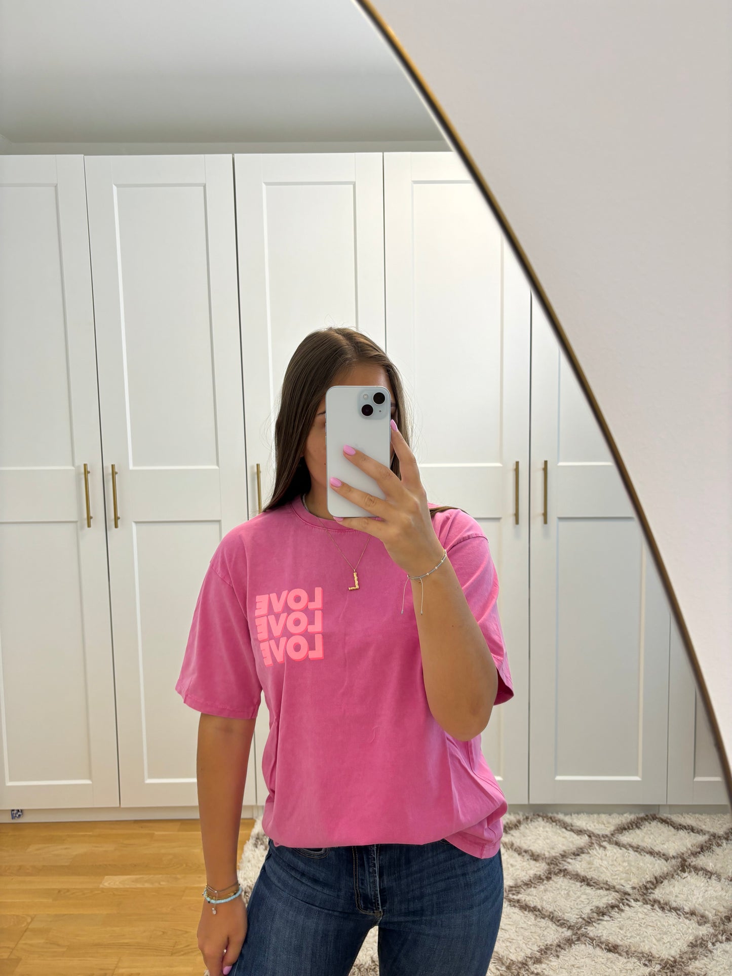 T-Shirt "Love" Pink