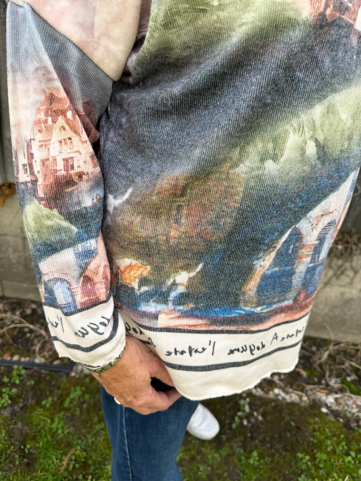 Pullover "Mountaincity" Grau