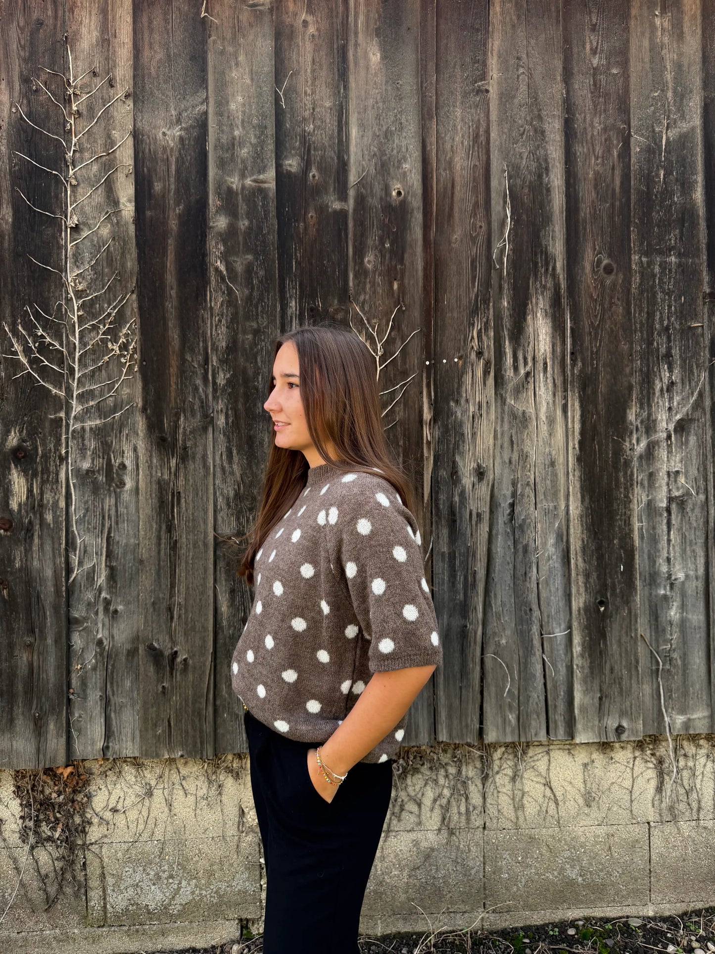 Pullover "Punkti" Taupe