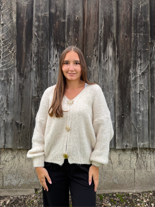 Cardigan "Goldstar" Beige