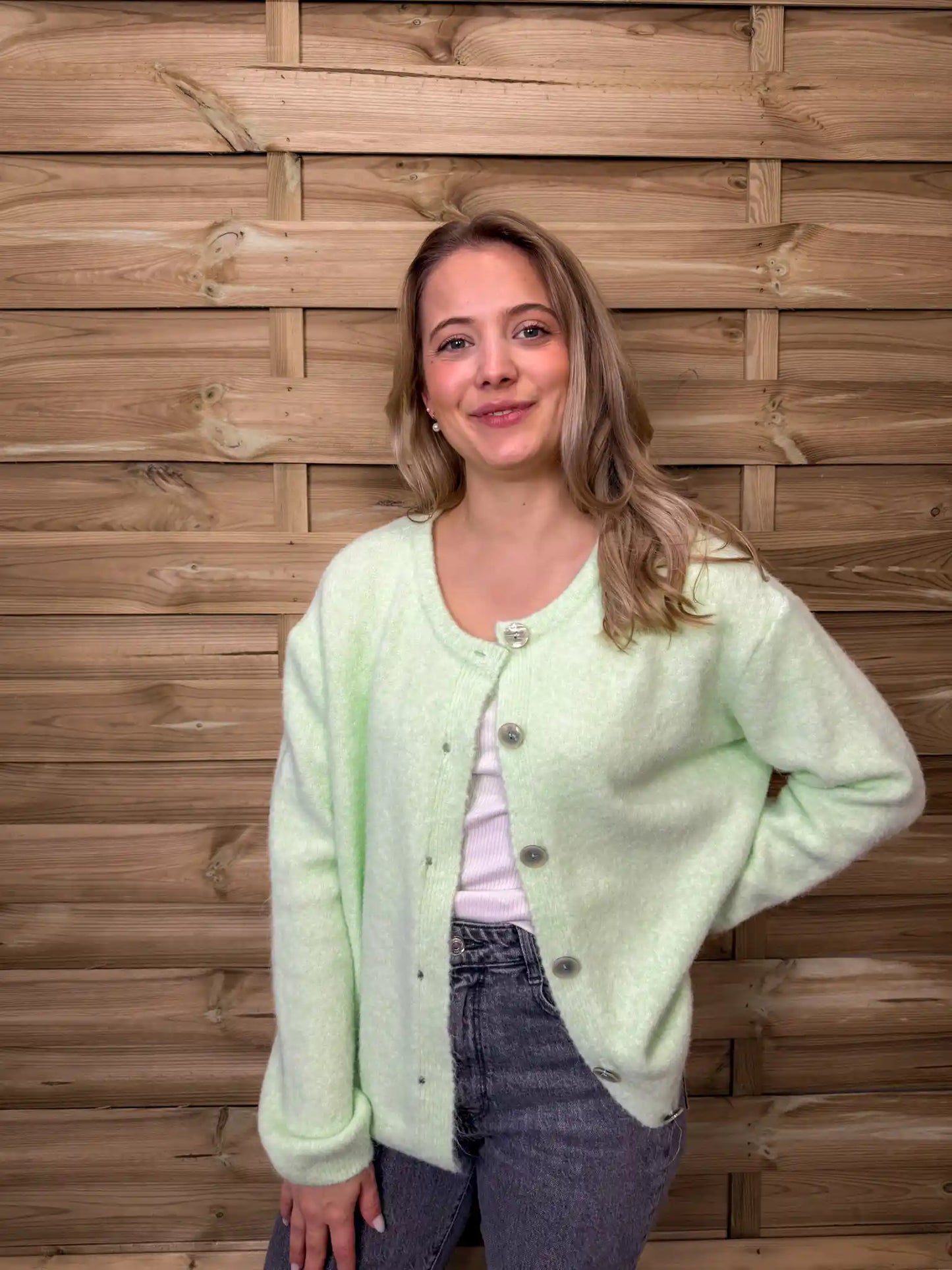 Cardigan "Cozy" Mint