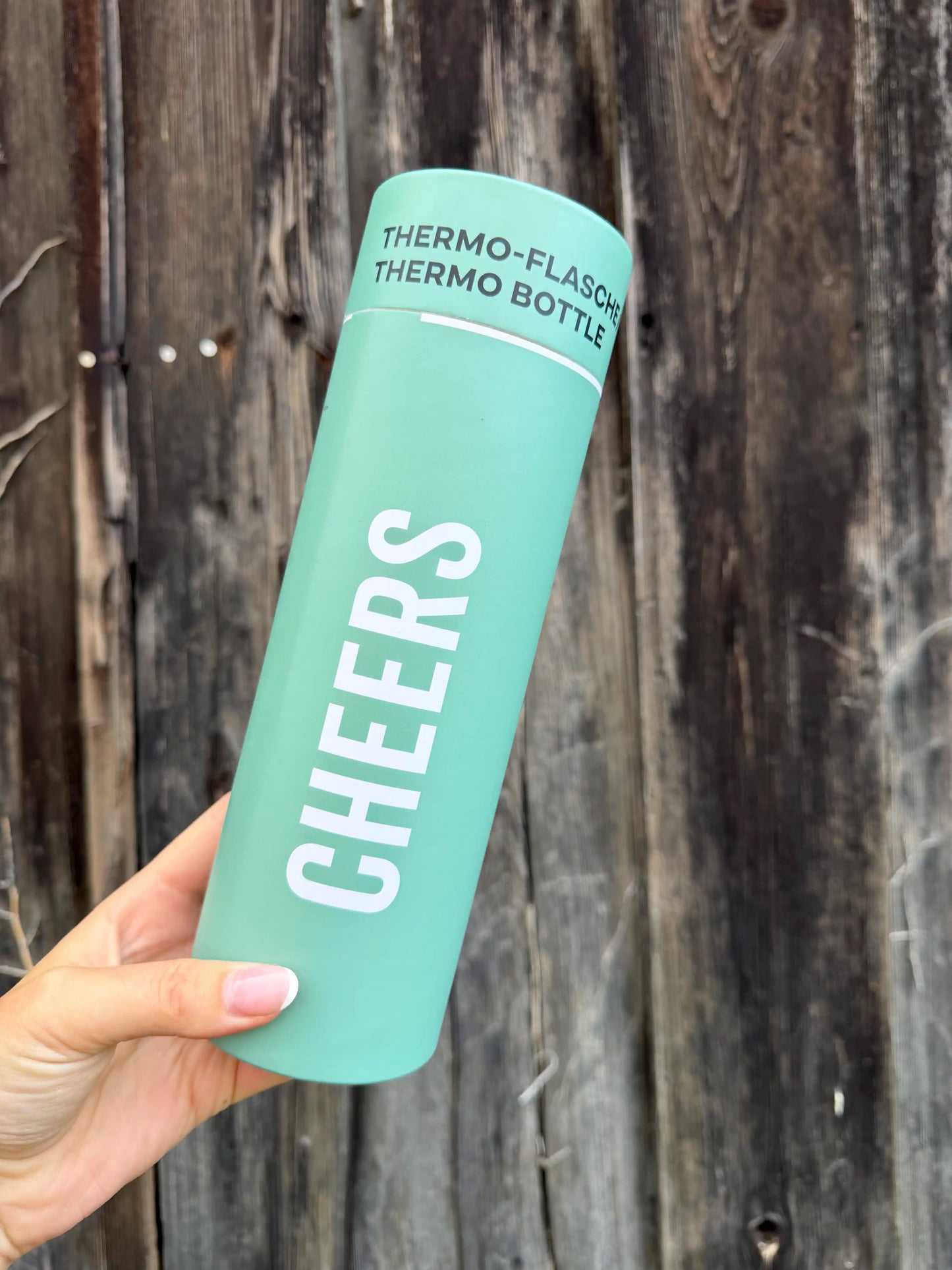 Thermoflasche "Cheers"