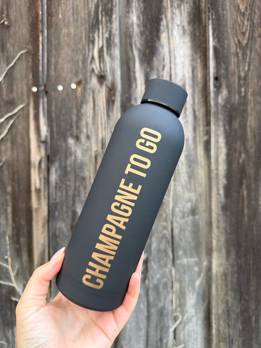 Thermoflasche "Champagne to Go"