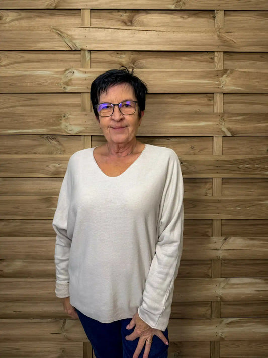 Pullover "Basic Vibes" Beige