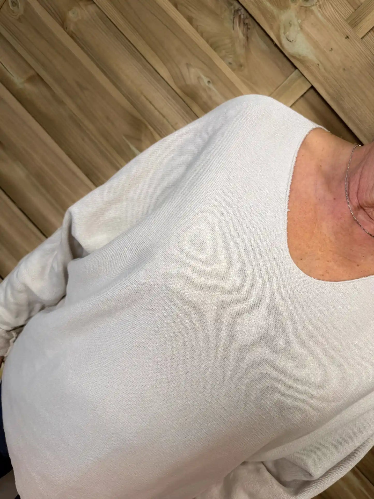 Pullover "Basic Vibes" Beige