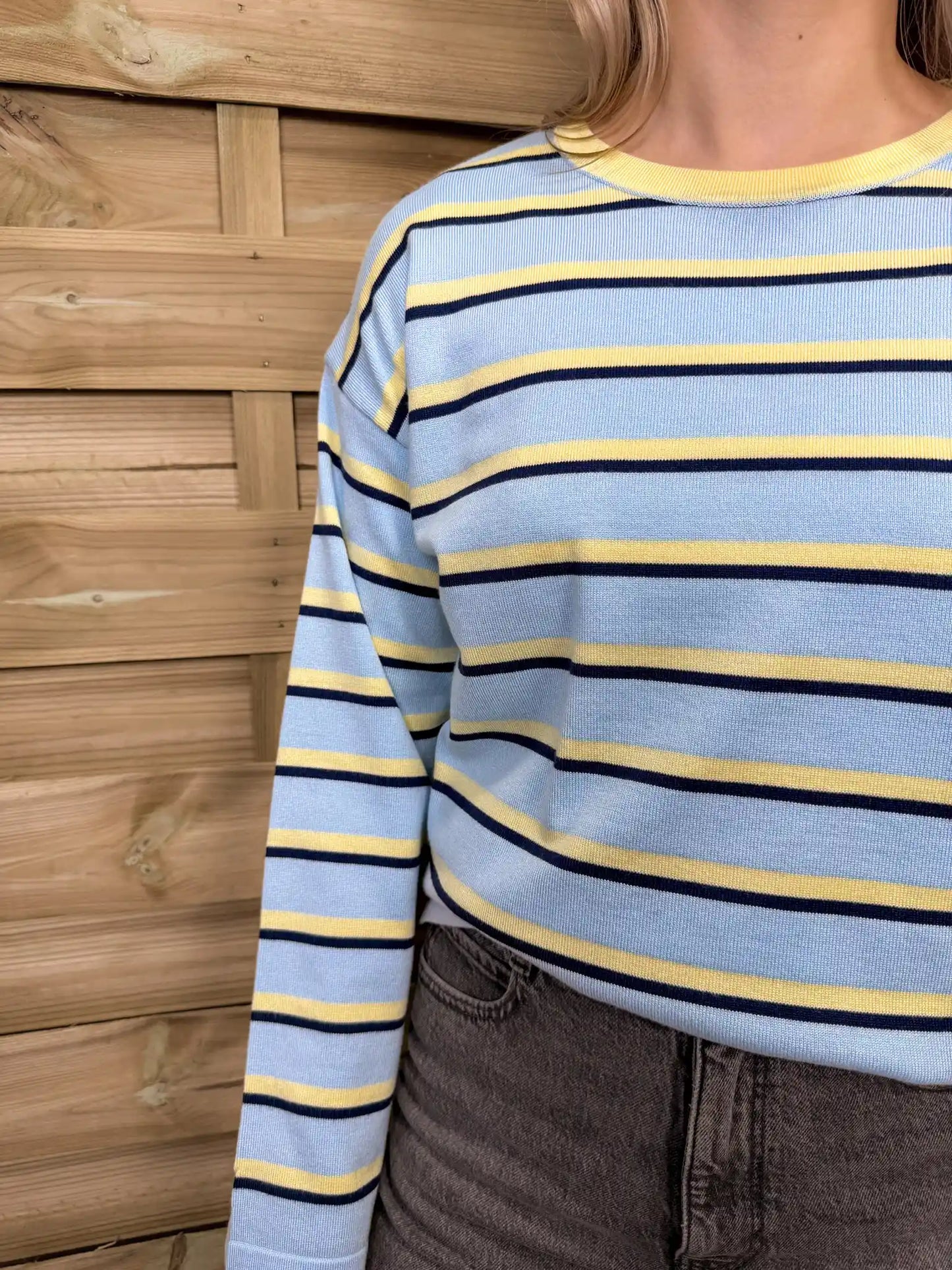 Langarmshirt "Breeze" Hellblau