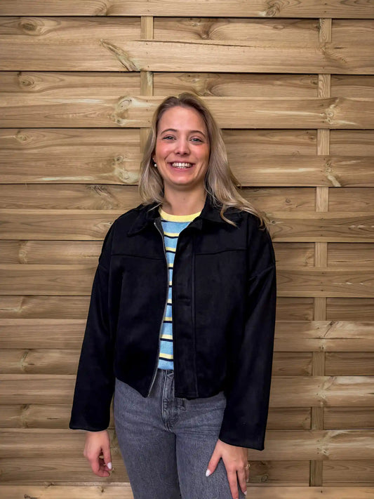 Bomberjacke "Cloud" Schwarz