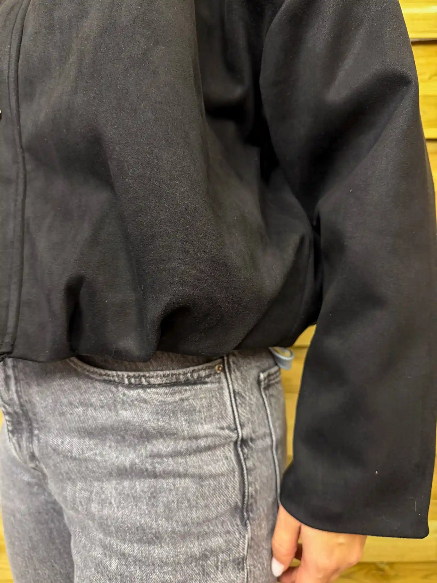 Bomberjacke "Cloud" Schwarz