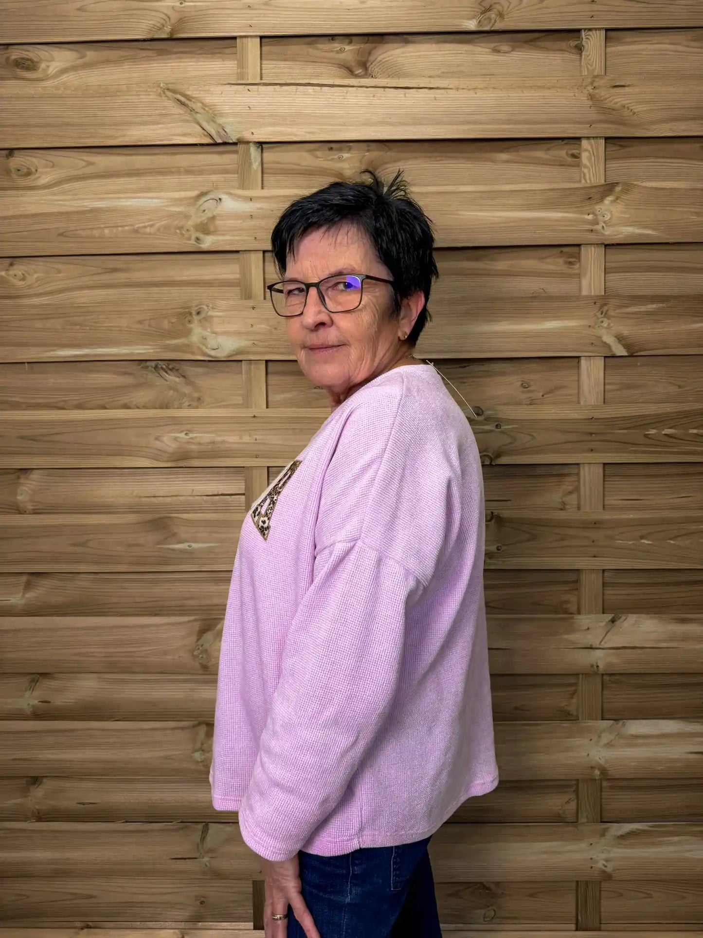 Pullover "Amour" Rosa