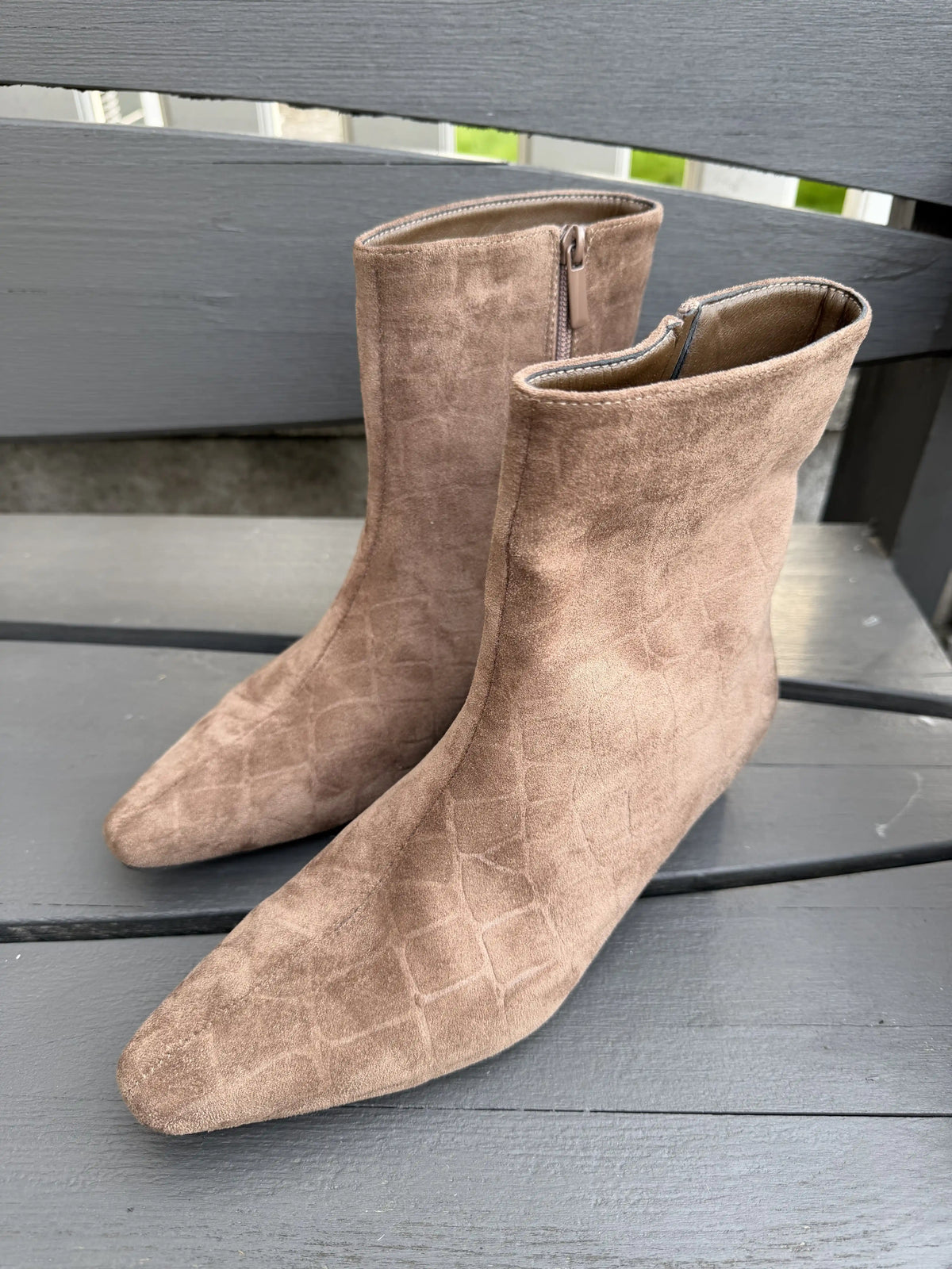 Stiefletten "Croc Point" Braun