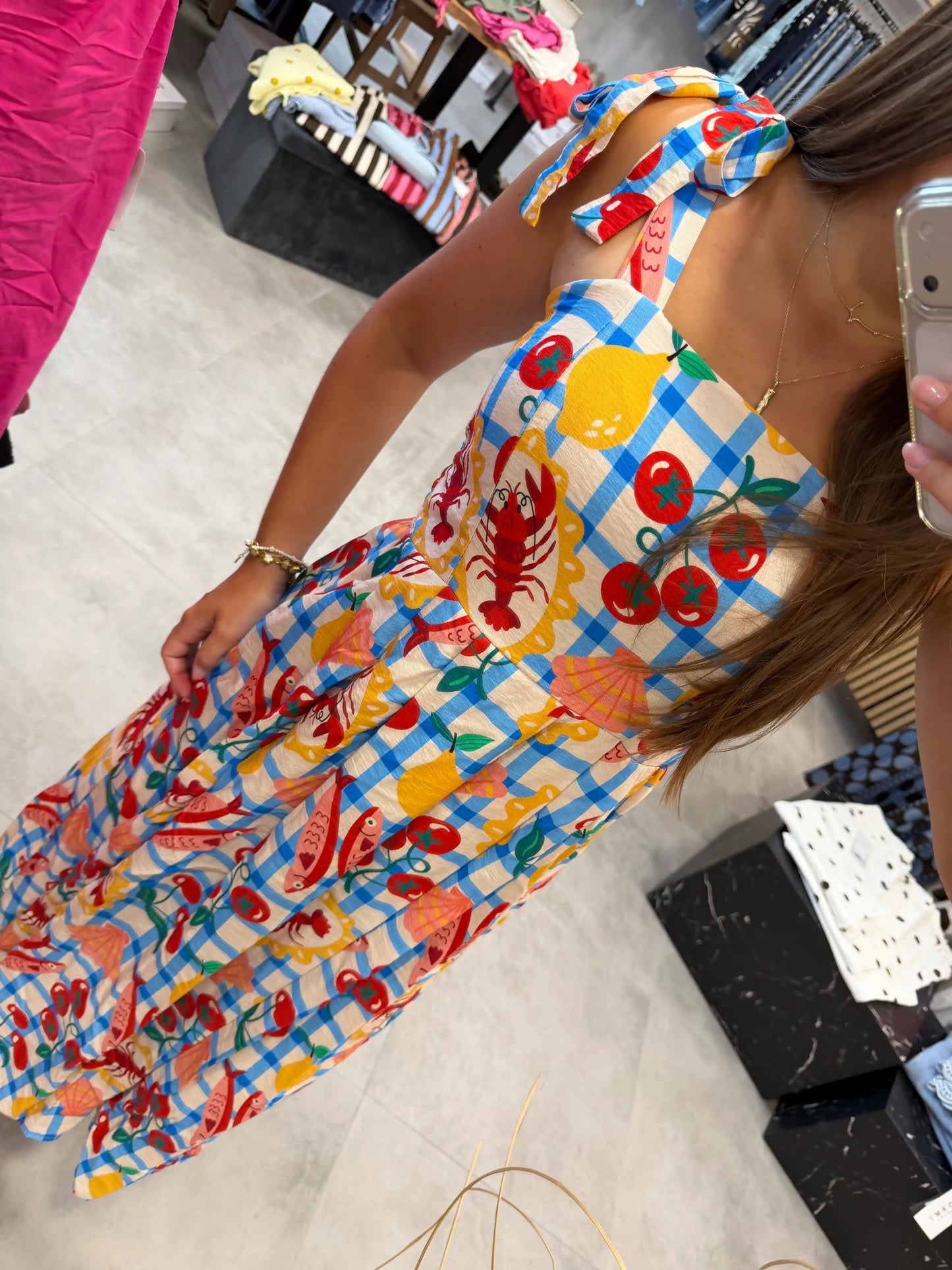 Kleid "Mixedprint" II