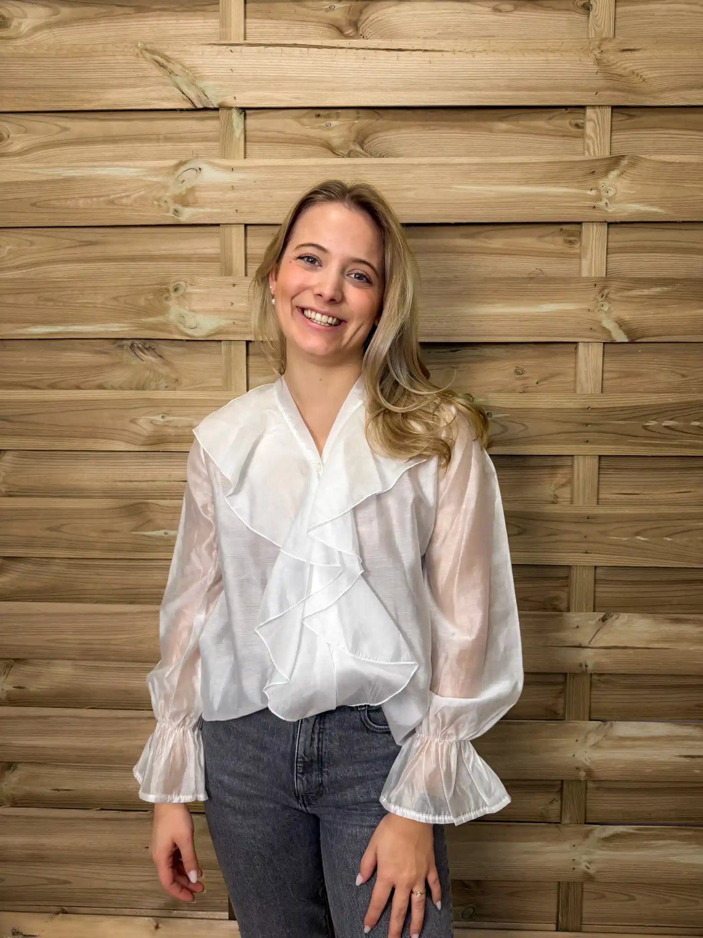 Bluse "Rosalie" Weiß