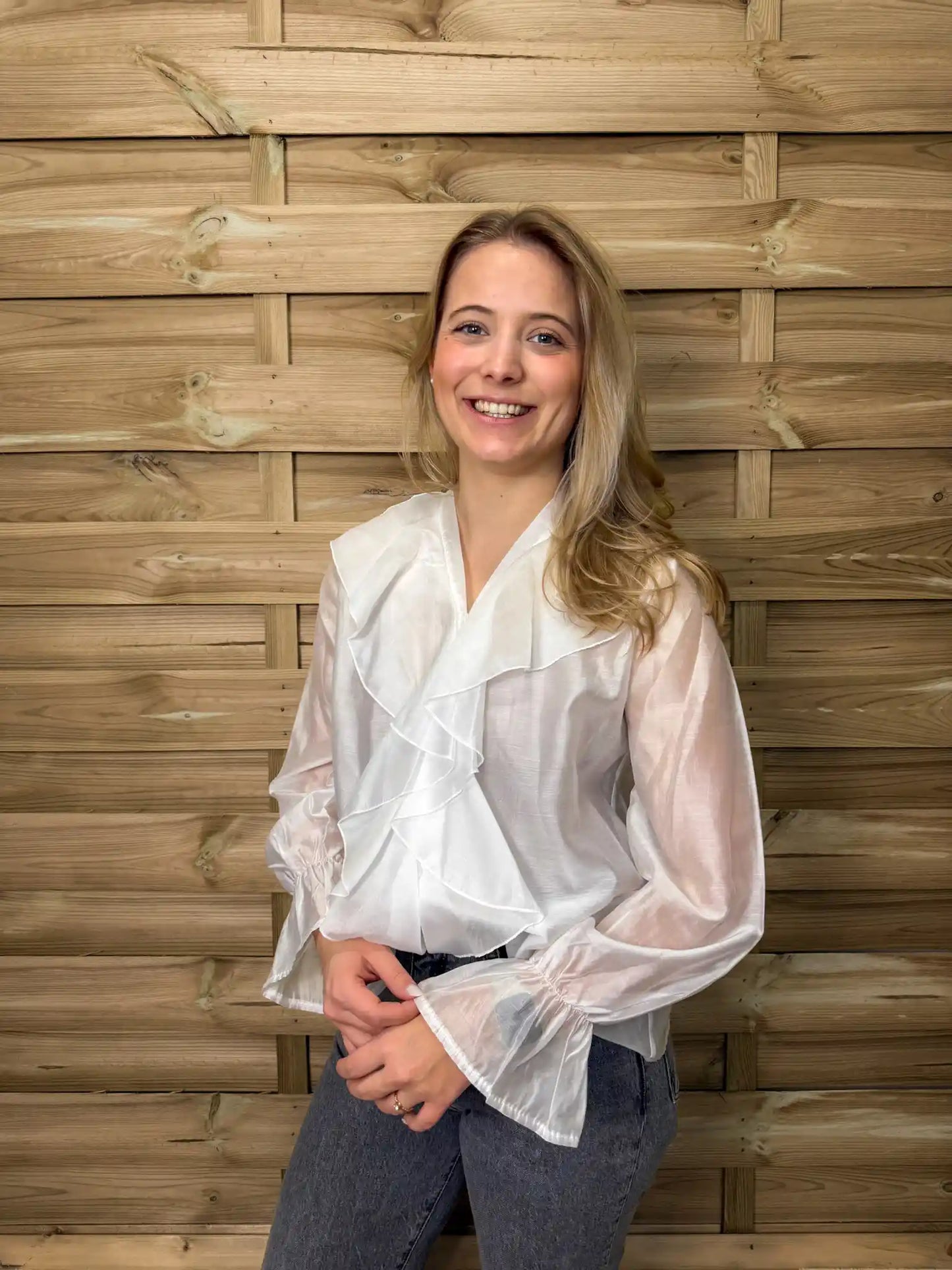 Bluse "Rosalie" Weiß