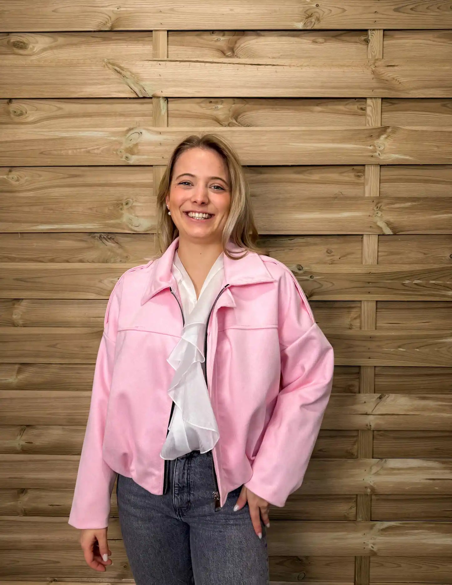 Bomberjacke "Cloud" Rosa