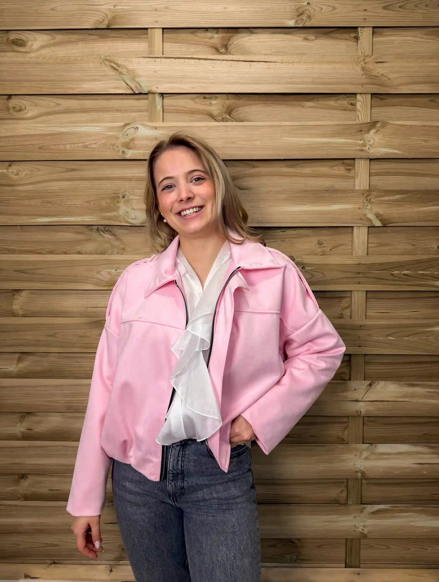 Bomberjacke "Cloud" Rosa