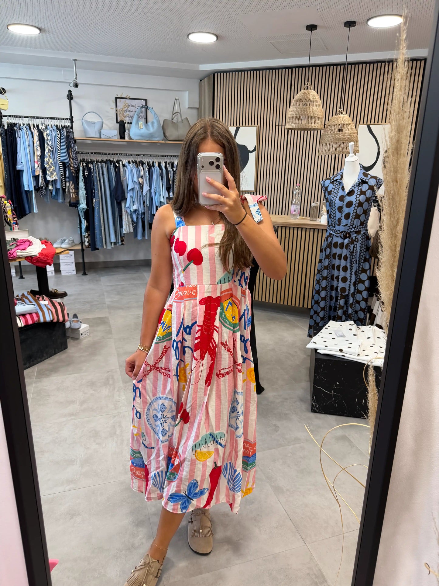 Kleid "Mixedprint" V