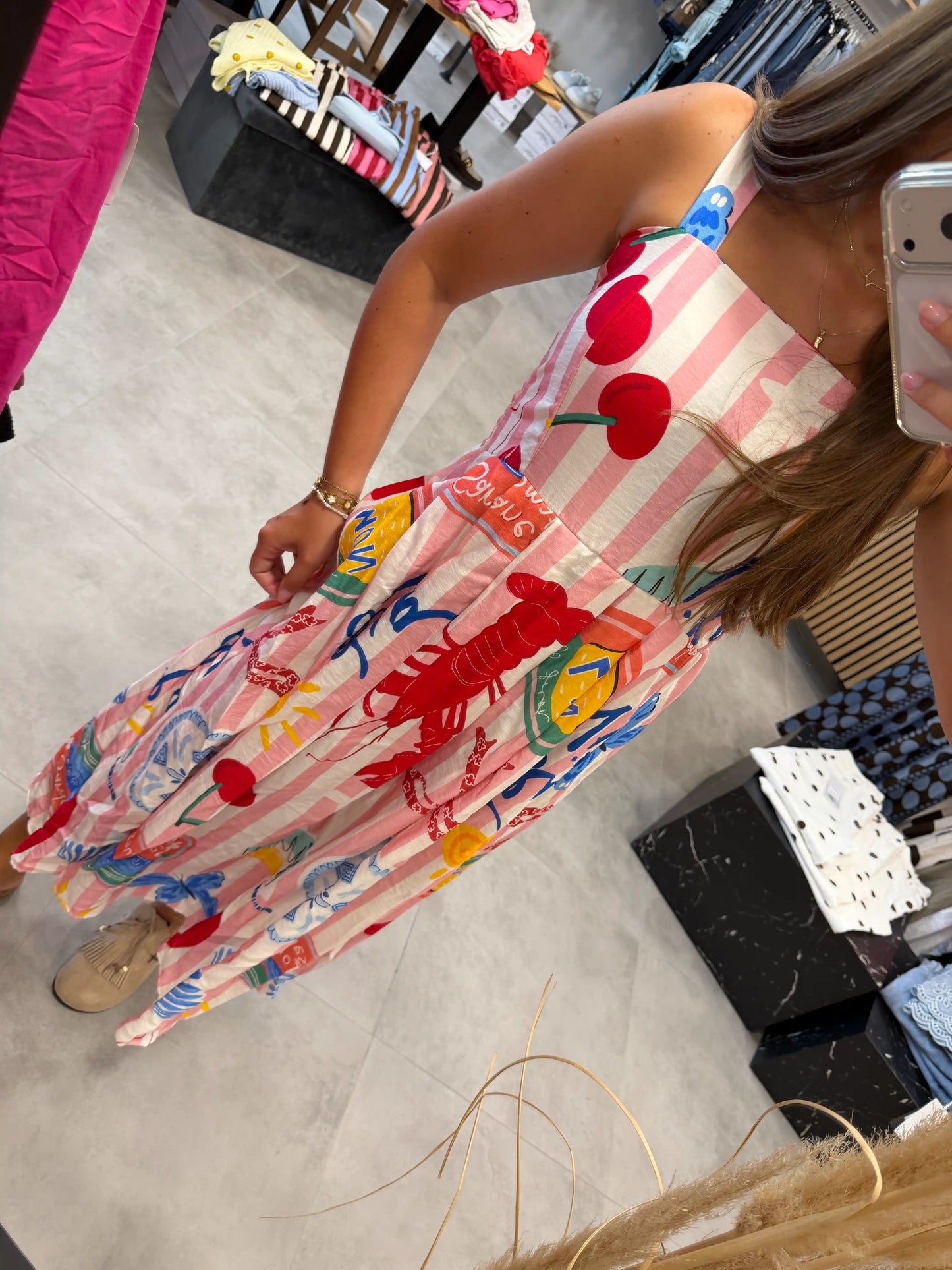 Kleid "Mixedprint" V
