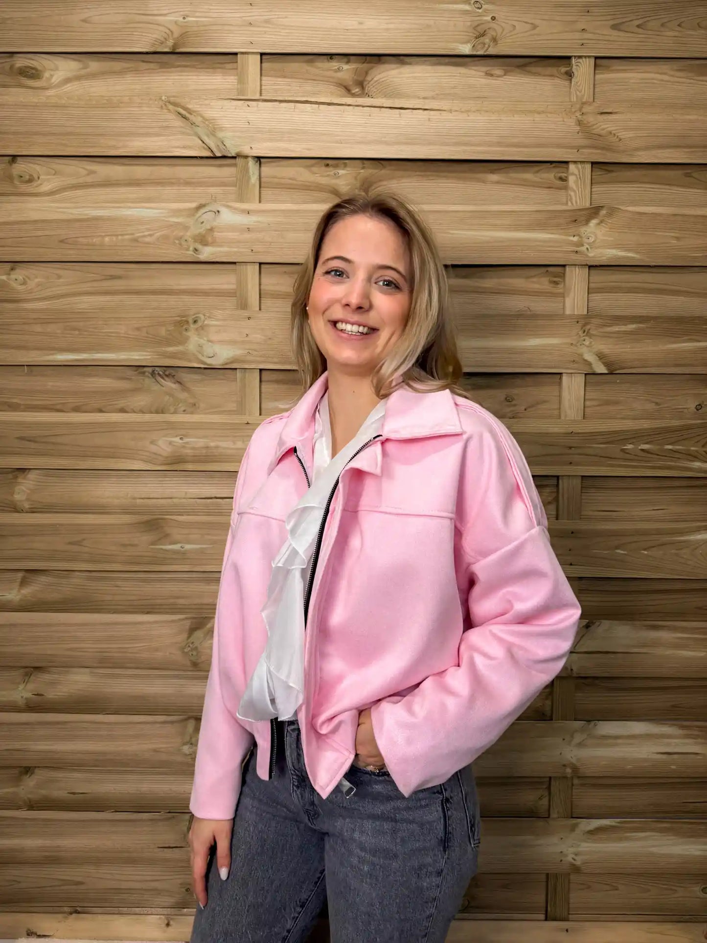 Bomberjacke "Cloud" Rosa