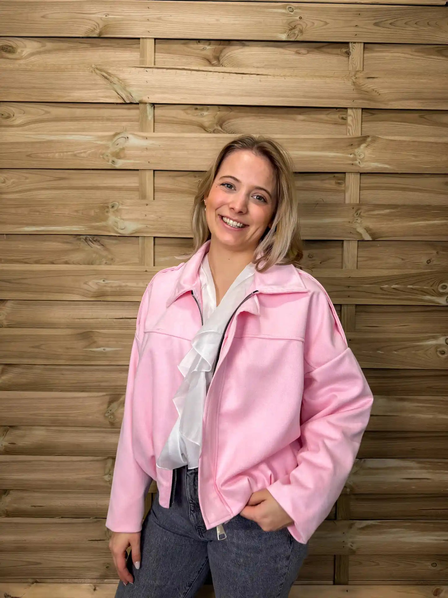 Bomberjacke "Cloud" Rosa