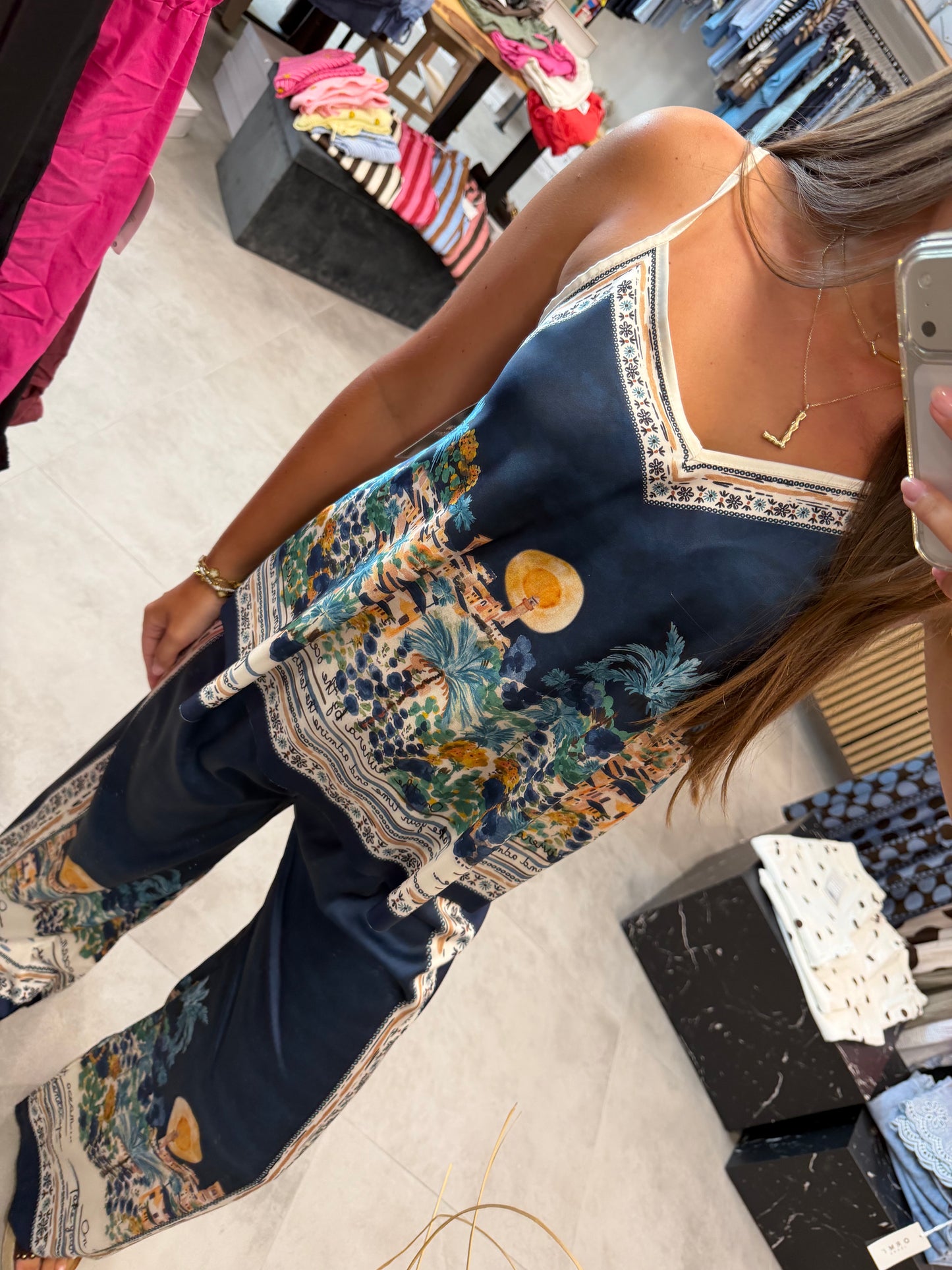 Set "Capri" Dunkelblau