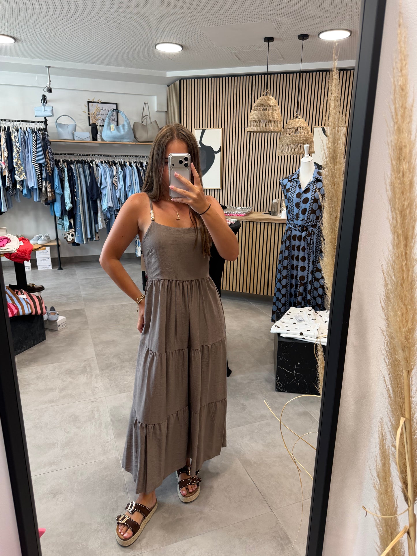 Kleid "Tierra" Mocca