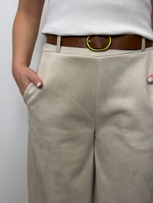 Hose "Baggy" Beige
