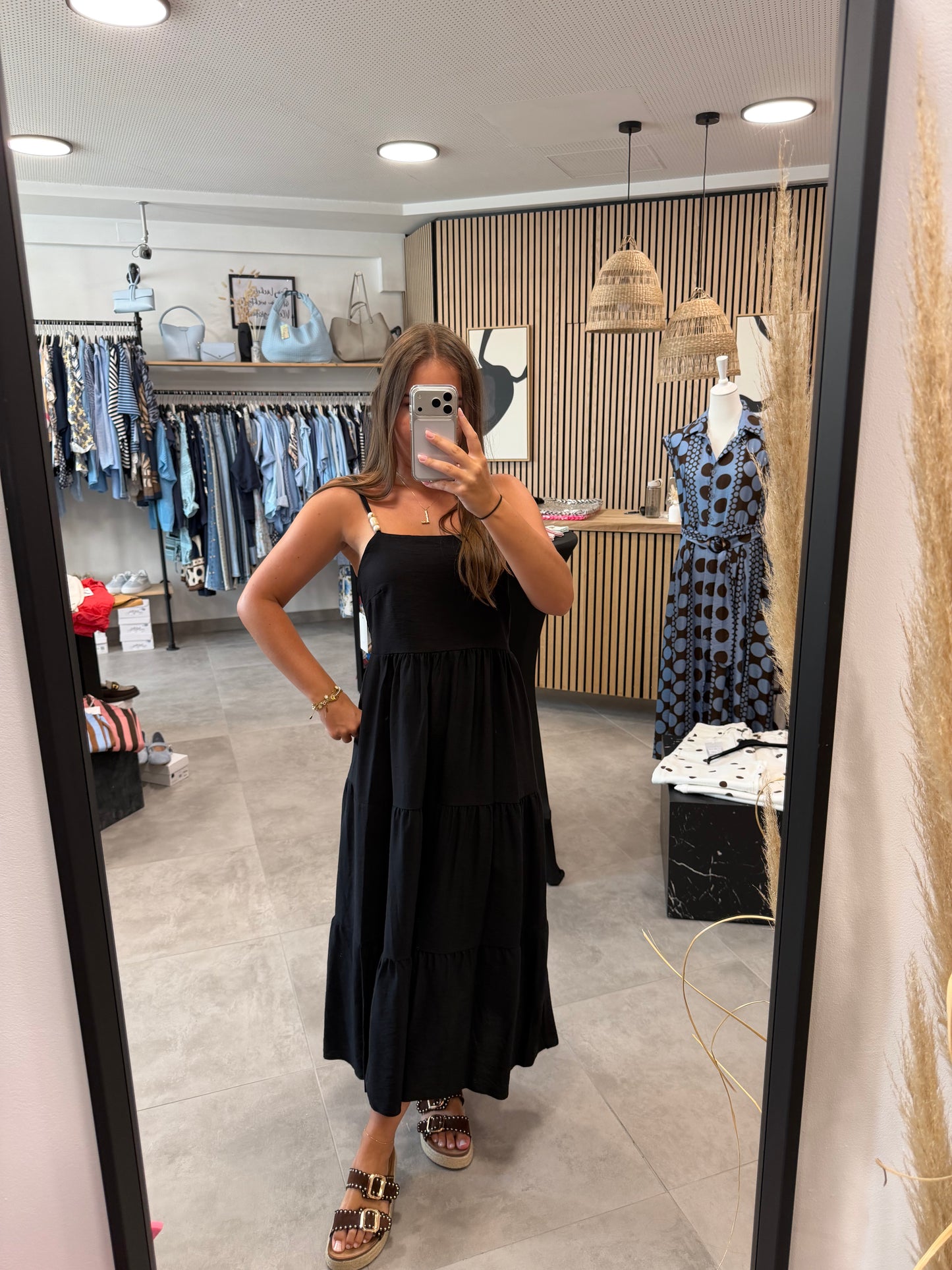 Kleid "Tierra" Schwarz