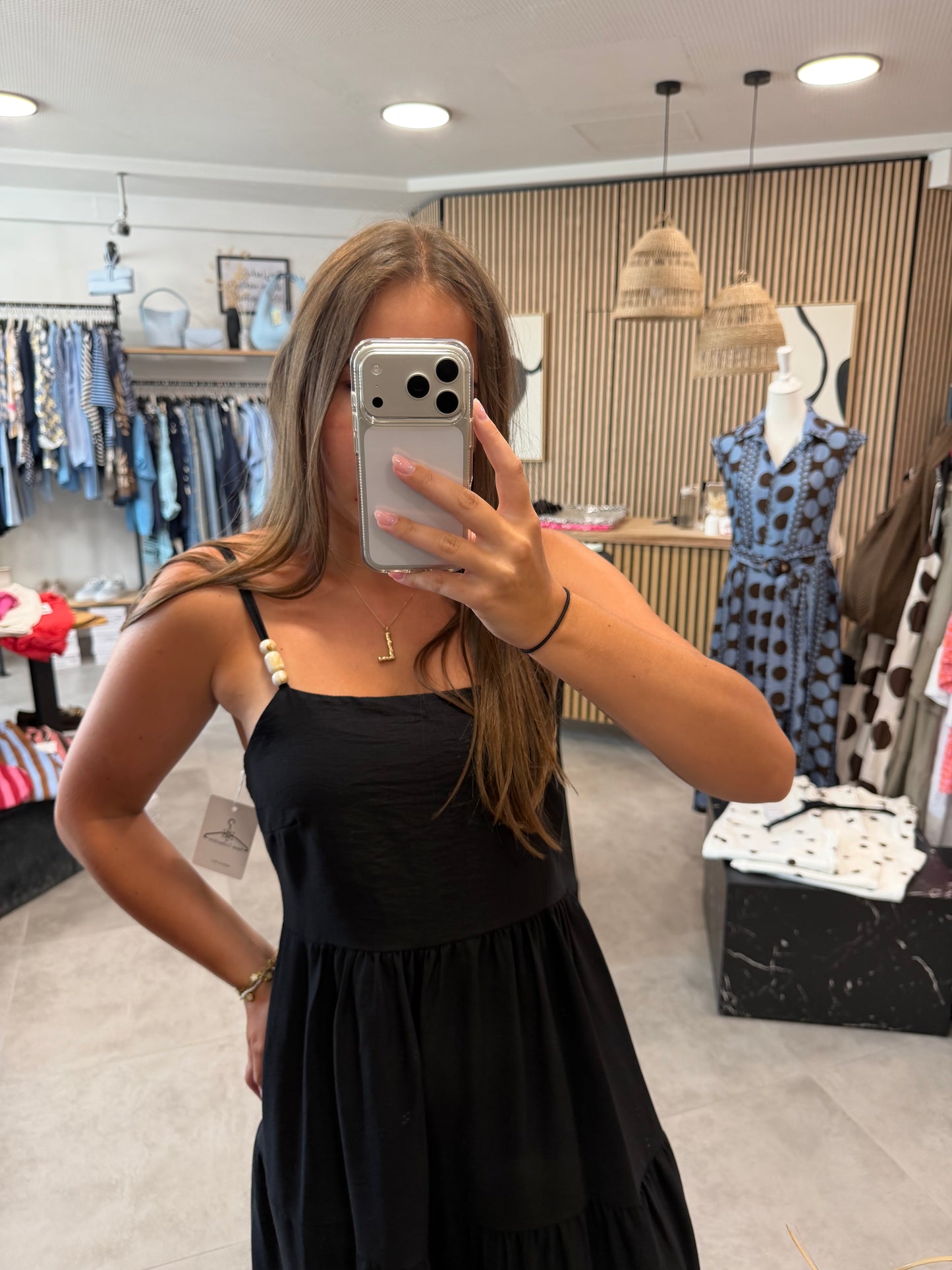Kleid "Tierra" Schwarz