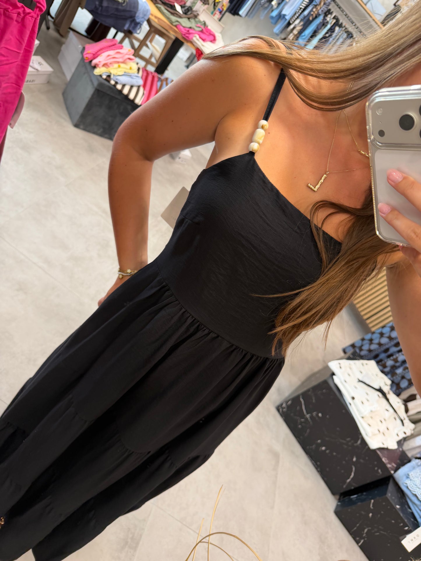 Kleid "Tierra" Schwarz