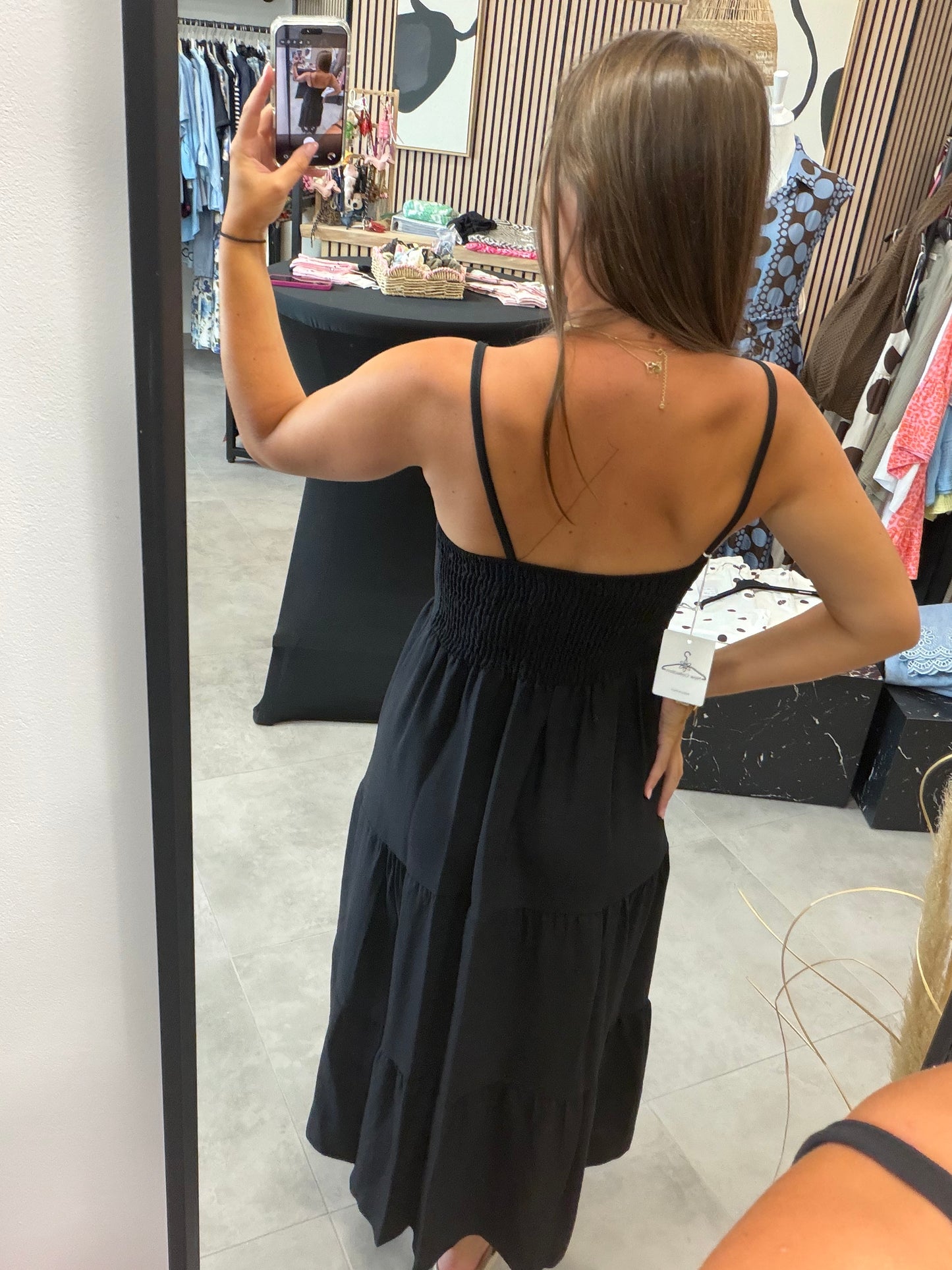 Kleid "Tierra" Schwarz