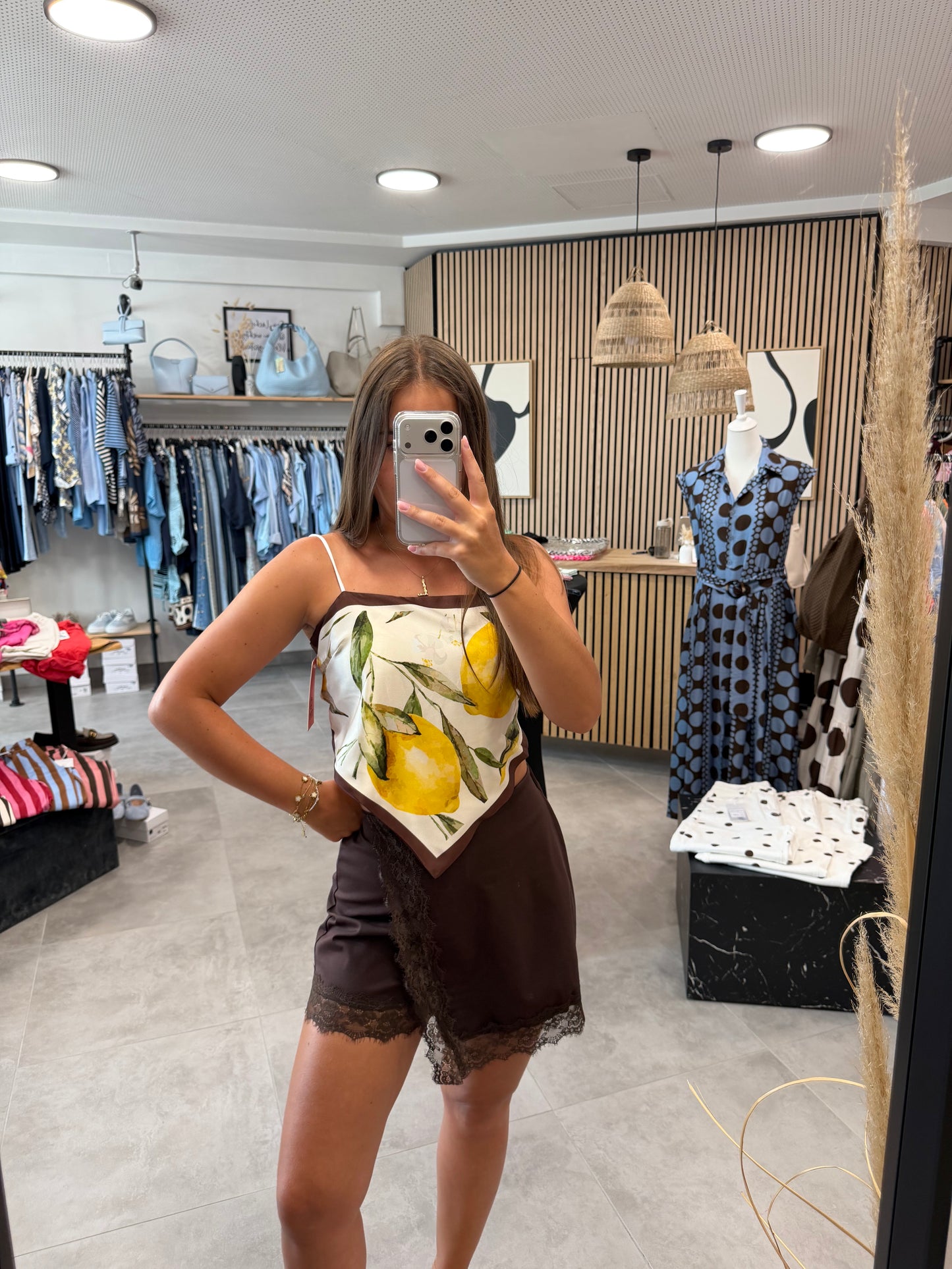 Top "Tuch" Zitrone