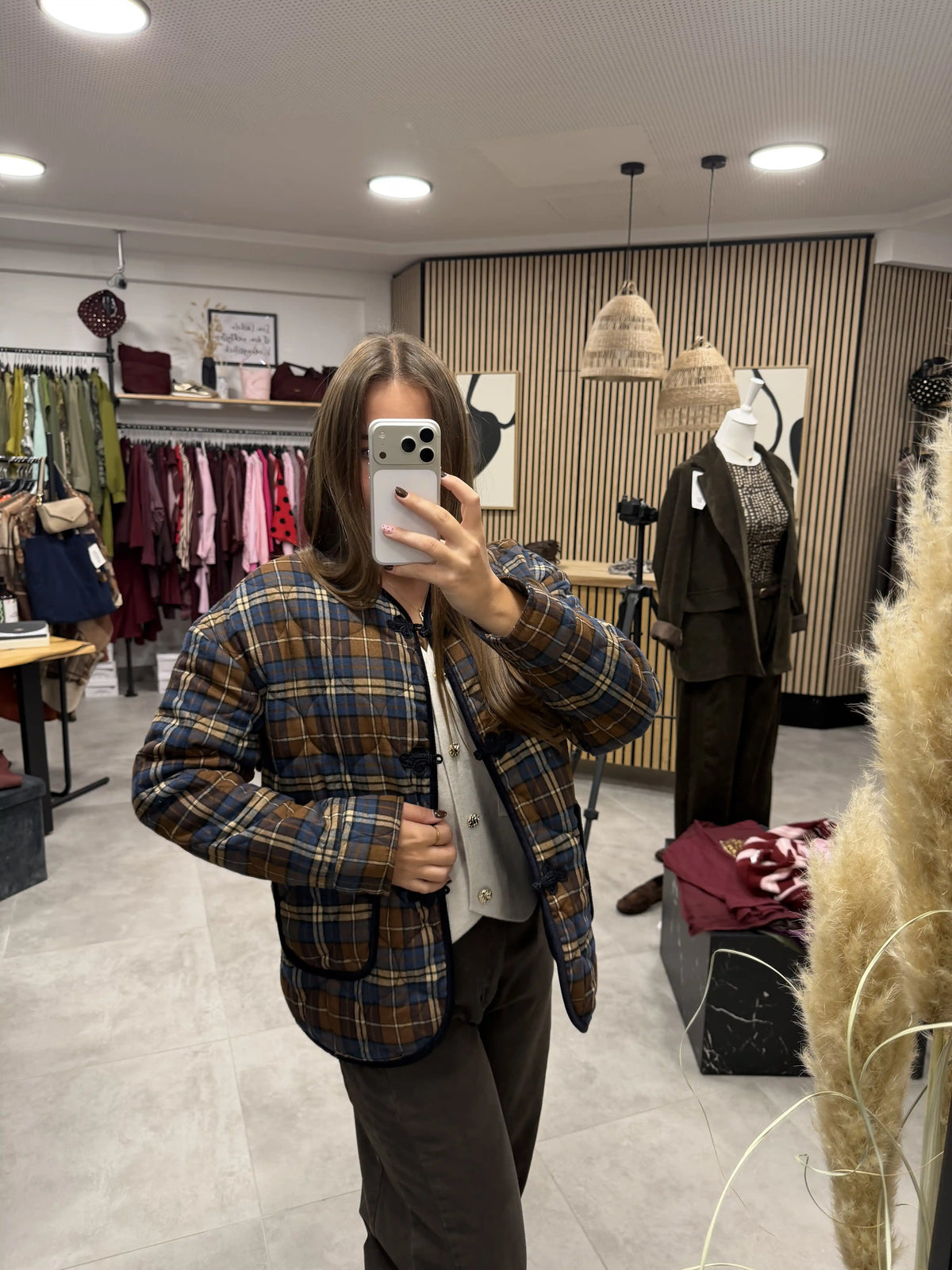 Steppjacke "Karolaw" Braun