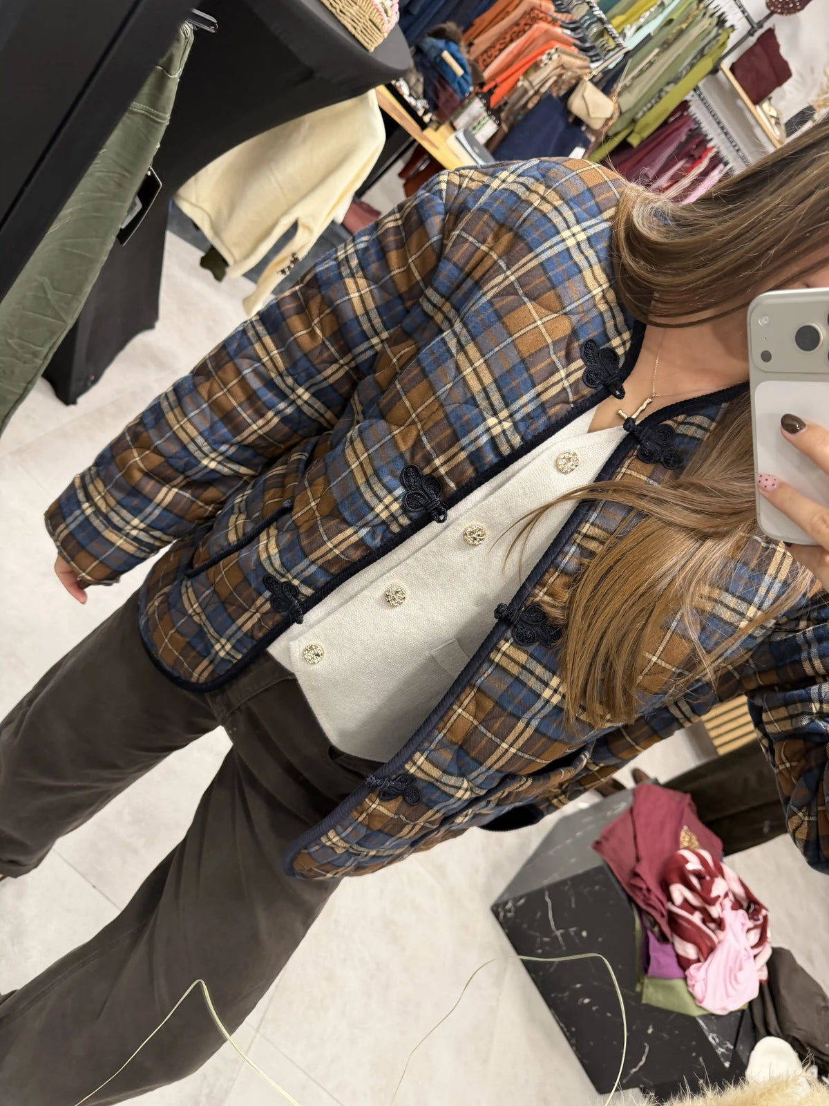 Steppjacke "Karolaw" Braun