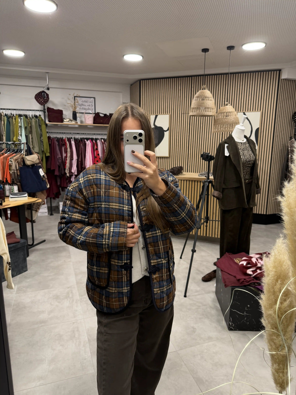 Steppjacke "Karolaw" Braun