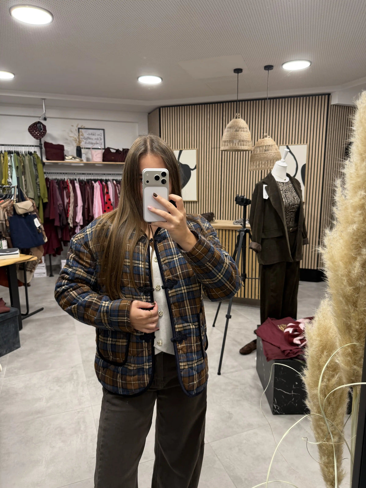 Steppjacke "Karolaw" Braun