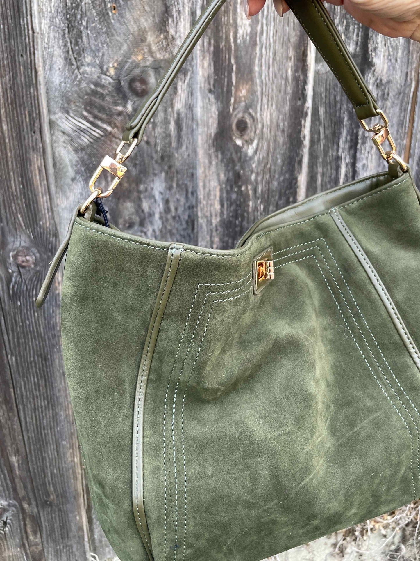 Tasche "Velina" Olivegrün