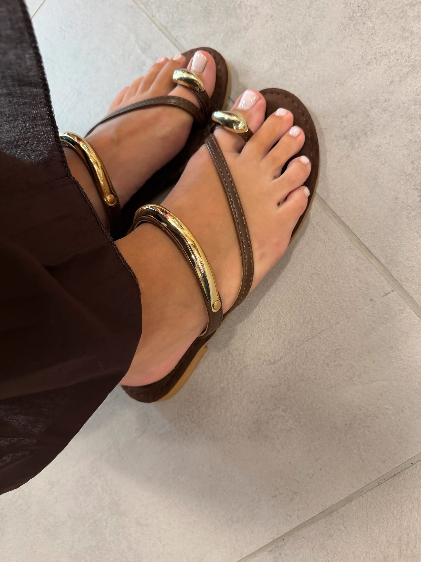 Sandale "Goldenchoco"