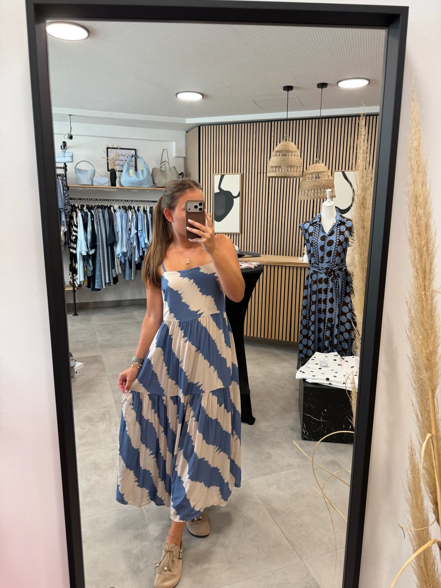 Kleid "River" Blau