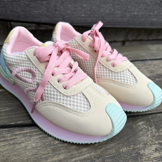 Sneaker "Pastell Lace"