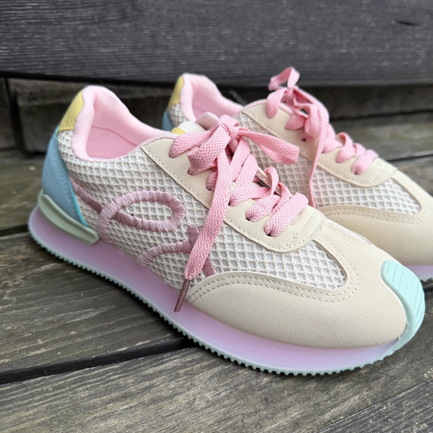 Sneaker "Pastell Lace"