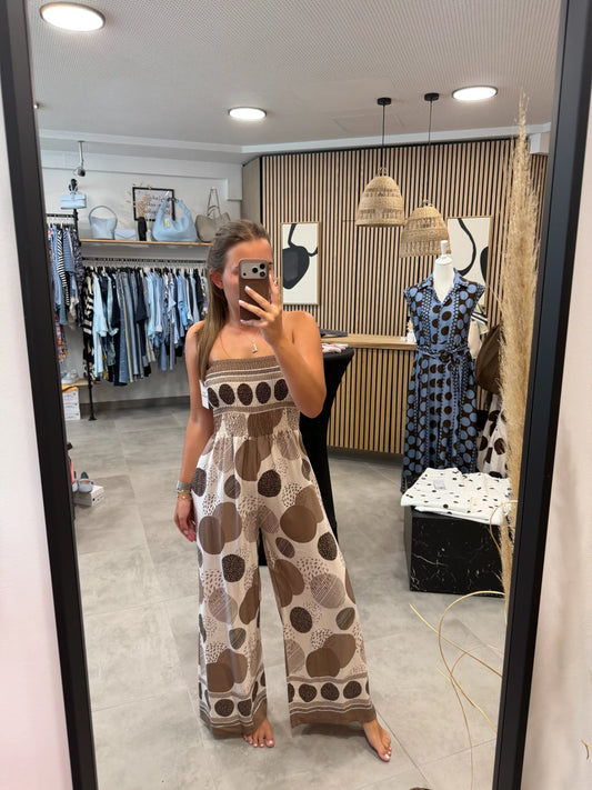 Jumpsuit "Crazy" Taupe
